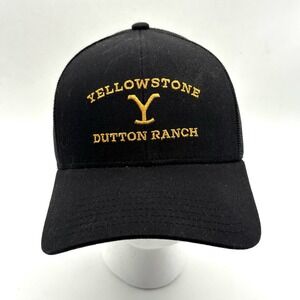 YELLOWSTONE DUTTON RANCH Trucker Hat Men's Adjustable Snapback Cap